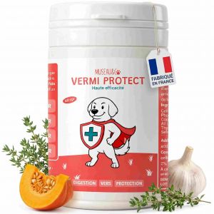 Museau & Co - Vermi Protect - vermifuge naturelle chiens et chats