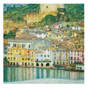 Image de Puzzle Michèle Wilson Klimt, Le lac de garde - Puzzle d'art en bois 750 pièces