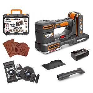 Worx Ponceuse Multiple Sur Batterie WX820 20V