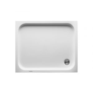 Image de Duravit Receveur de douche rectangulaire D-CODEavec antidérapant blanc 900x750x85mm