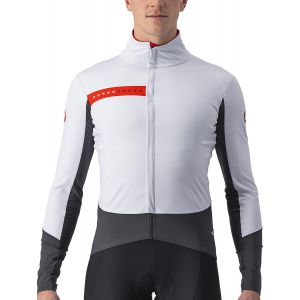 Castelli Veste Beta ROS - Silver Grey-Dark Grey-Red} - XXL}, Silver Grey-Dark Grey-Red}