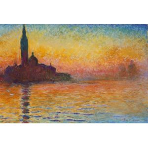 Image de Grafika Claude Monet : Saint-Georges-Majeur au Cr&eacute;puscule, 1908