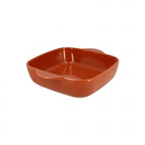 Menastyl Plat à four carré en grès terracotta
