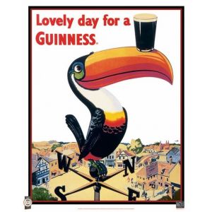 BIERE - GUINNESS - 40x51 cm - AFFICHE / POSTER