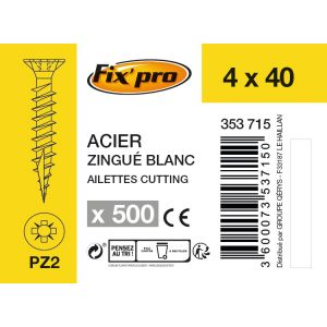 Fix'Pro Vis ag.fttf pz+ 4,0x40 /500