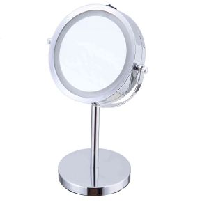 Guy Levasseur Miroir en métal inox à LED