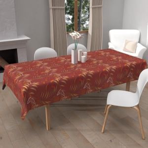 Soleil d'Ocre Nappe imprimée anti-tâches rectangle 140X240 cm flores, par - Multicolore