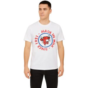 Freegun T-Shirt Homme En Coton À Col Rond Imprimé La Vache Qui Rit