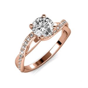 Bague Eleanor Or Rose