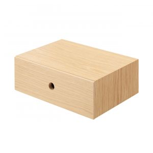 Rangement en bois 1 tiroir