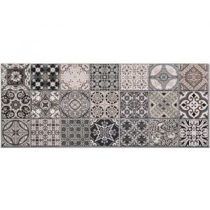 Image de Panorama Cr&eacute;dence Adh&eacute;sive Cuisine Hydraulique Gris 40x200 cm - Protege Mur - Protection Anti Eclaboussure