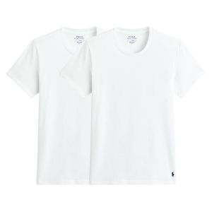 Ralph Lauren Lot de 2 tshirts col rond Blanc + Blanc - Taille XXL