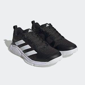 Image de Adidas Chaussure Court Team Bounce 2.0 - Core Black / Cloud White / Core Black, Core Black / Cloud White / Core Black - Taille 43 1/3