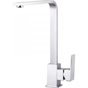 Robinet d'évier à levier unique. Bec haut. Modèle Getaria [E3-01194] Chrome