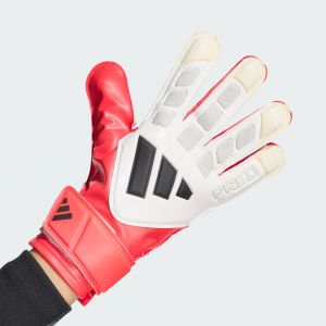 Adidas Gants gardien de football predator gl trn enfant rouge