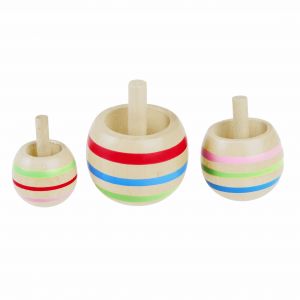Toupies en bois Rex London (x3)