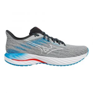 Mizuno Wave Inspire 21 Chaussure De Running Avec Stabilisateurs Hommes - Gris, Blanc, Pointure 45