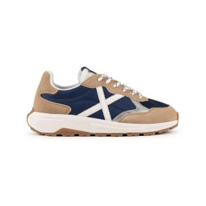 Chaussures Munich Babel marron bleu marine - 43