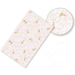 Ruedelafete Chemin de table Lovely Rabbit en tissu 3m