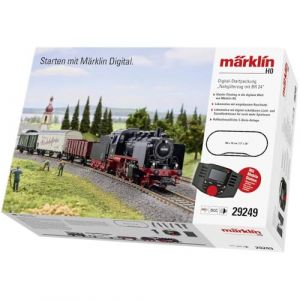 M&auml;rklin Kit de d&eacute;marrage num&eacute;rique Train de Marchandises avec BR 24