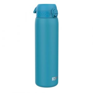 ION8 Gourde Isotherme 1 Litre, 920 ml, Anti-Fuite, Facile &agrave; Ouvrir, Verrouillage S&eacute;curis&eacute;, Lavable au Lave-Vaisselle, Acier Inoxydable, Isolation Sous Vide, Id&eacute;ale pour le Sport et le Yoga, Bleu