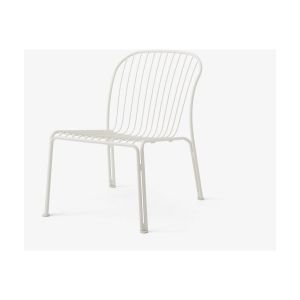&tradition Chaise de jardin large en acier ivoire Thorvald SC100