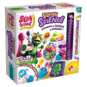 Lisciani Giochi SLUMI Science - Squishy Science - Kit Expériences Scientifiques pour Enfants dès 6 Ans - Kit Scientifique Sensoriel DIY - Fabrication Jouet Squishy - Activité Chimie