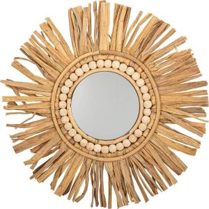 Ruedelafete MIROIR Agadir Feuilles de Palme 40 cm