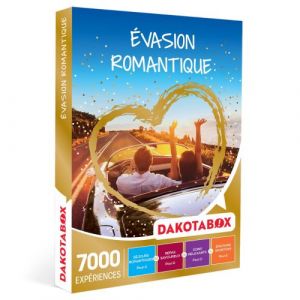 Dakotabox Évasion romantique - Coffret Cadeau Multi-thèmes - 1 séjour ou 1 activité romantique pour 2 personnes