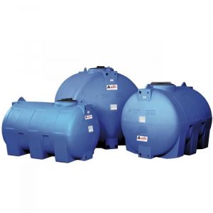 Cuve 1000l Aérienne De Récupération D'eau - Réservoir Horizontal - Elbi Cho1000