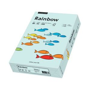 Papyrus 88042629 - Ramette de 500 feuilles de papier Rainbow 21 x 29,7 cm, 80 g/m&sup2;, vert moyen