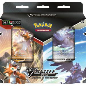 Image de Mon TCG: Lycanroc V vs Corviknight V Battle Deck Bundle