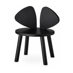 Si&egrave;ge - Chaise enfant MOUSE 2 &agrave; 5 ans Noir