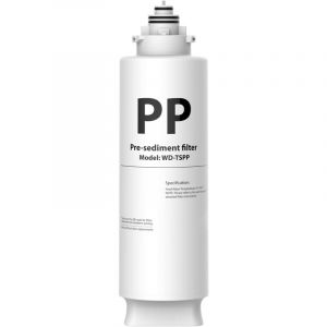 Waterdrop Tspp Filtre à eau à sédiments sous l'évier, remplacement tsu-w système de filtration à eau ultrafiltration à 3 niveaux sous l'évier, 1