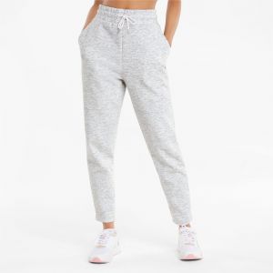 Puma Pantalon Evostripe Femme, Blanc, Taille L, Vêtements
