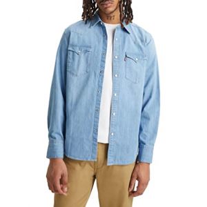 Levi's Chemise droite Barstow Bleu - Couleur Bleu - Taille M