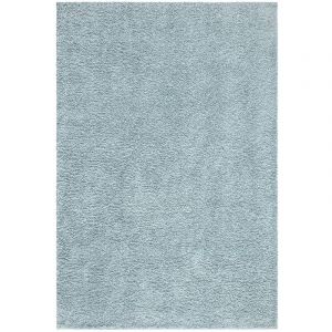Softy - Tapis à Poils Longs doux Tapis de Salon, Chambre, Couloir (Bleu Azur - 200x290cm)