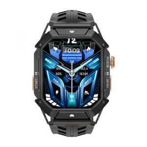 Oukitel Bt80 (Montre Connectée Robuste - 2.13'' - Réponse Aux Appels) Noir