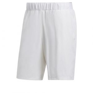 Adidas Club Tennis Stretch Woven Shorts (1/4), White, M 9 inch Men's