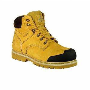 Amblers Safety Chaussures de sécurité pour homme - Jaune - Miel 12 UK