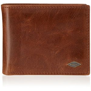 Image de Fossil Ryan, Portefeuilles homme, Braun (Dark Brown), 0.5x8.9x12.4 cm (B x H T)