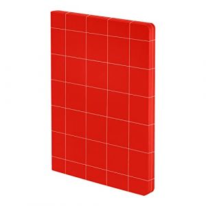 Image de Nuuna Carnet Break The Grid L Light Rouge