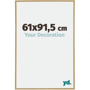 Your Decoration - 61x91.5 cm - Cadre Photo en Plastique Avec Verre acrylique - Anti-Reflet - Excellente Qualité - Hêtre Clair - Cadre Decoration