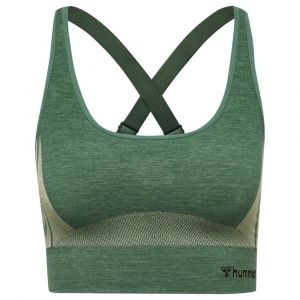 Hummel Cléaa Transparent Sports Sports Soutien-gorge XS Laurel Wreath / Lily Pad Melange