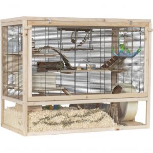 Trixie Cage à plusieurs étages pour souris - environ L 100 x l 50 x H 80 cm