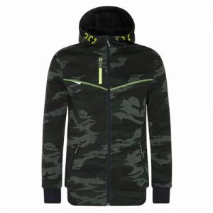 North Ways Veste - Botta 1509 Camouflage / Jaune Fluo T.4XL