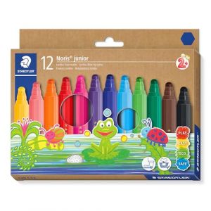 Staedtler 329 C12 ST Noris Junior Feutres Couleurs Assorties