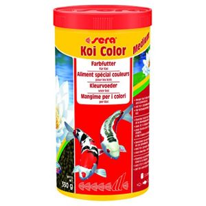 Sera Nourriture pour poissons d'étang Koi Color Medium