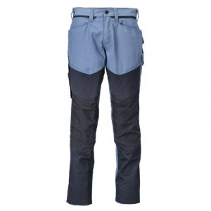 Mascot Pantalon de travail avec poches genouill&egrave;res Customized - 22479-230-36-82-Bleu gris