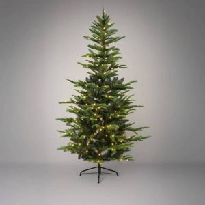 Sapin de Noël lumineux 300 LEDS Blanc Chaud 754 Branches 1m80 intérieur